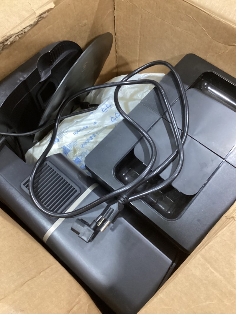 Condition photo showing As Is for ECOVACS DEEBOT T50 MAX PRO Omni Robot Vacuum and Mop, 18,500Pa Suction, 18mm Auto-Lift, ZeroTangle &TruEdge 2.0, AIVI 3.0 Obstacle Avoidance, Auto Hot Water Mop Wash/Dry/Refill, Self-Emptying