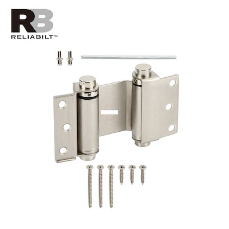 reliabilt hinges 3-in h nickel spring interior door hinge