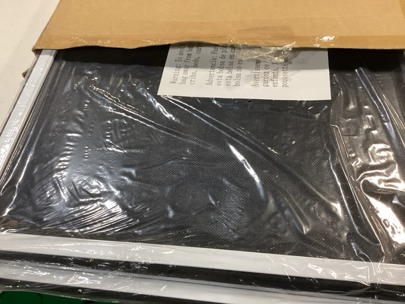 Condition photo showing Good Condition for paramondo expandable window screen, horizontal (20" h x 28.6" - 54" w, 2 pack) adjustable window screens, replacement window screens for house windows large (20" h x 28.6"-54" w, 2 pack) white frame + black mesh