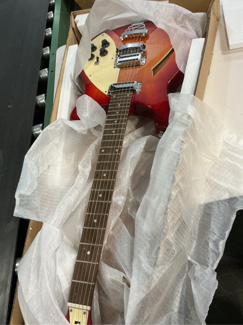 Condition photo showing Good Condition for iyv-irk-300 semi hollow electric guitar 3t sunburst (iyv)
