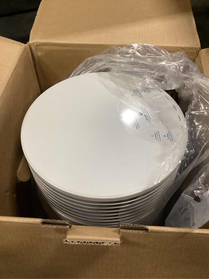 Condition photo showing Good Condition for blueair blue signature sp3i air purifier for medium rooms up to 498 sq ft, hepasilent filtration, wifi smart control, auto mode, odor & smoke removal, pet hair & dust, aham verified, table design