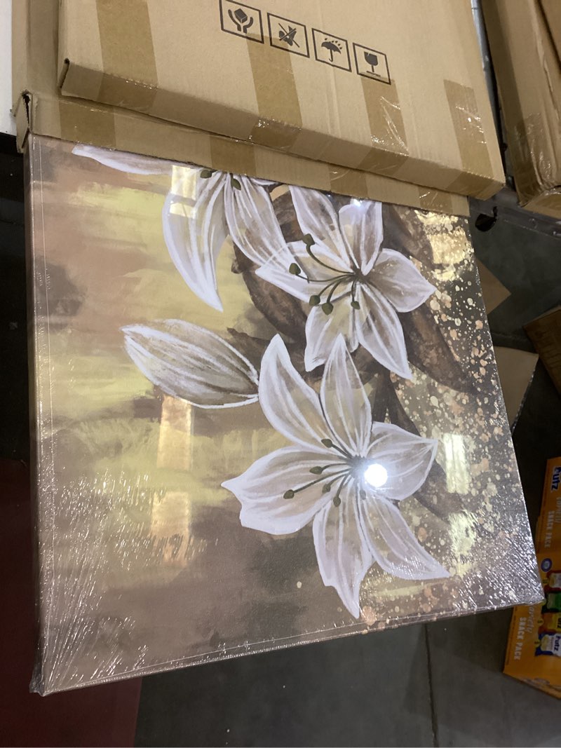 Lily floral painting