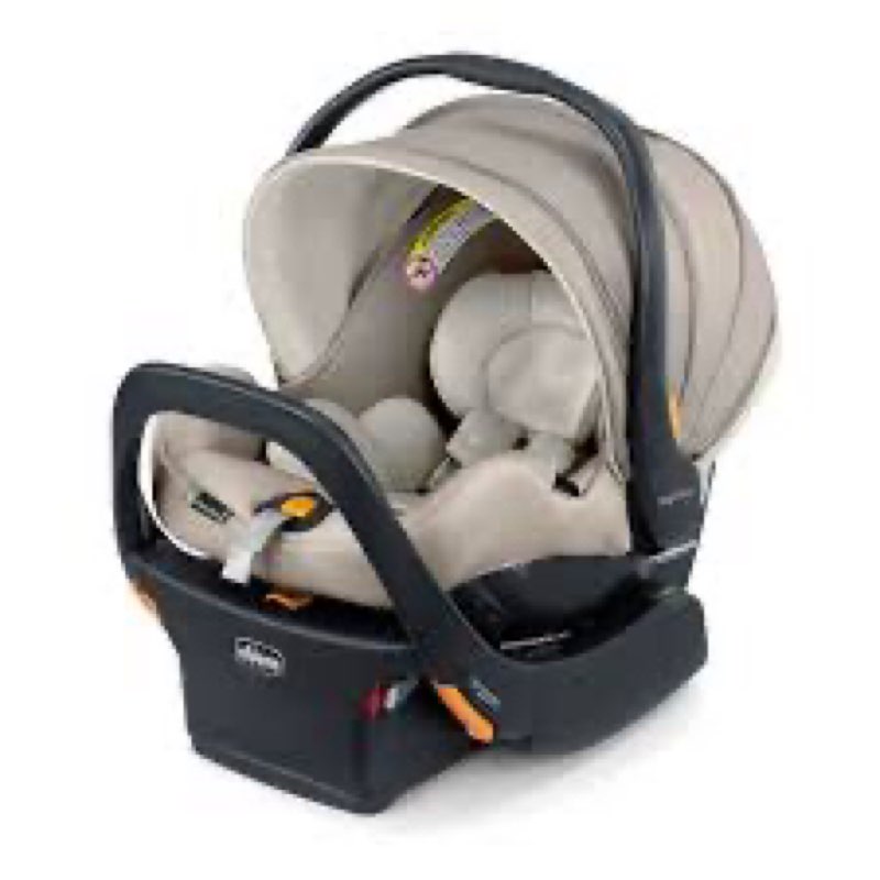 chicco keyfit max zip cleartex infant car seat and base, rear-facing seat for infants 4-30 lbs., inf