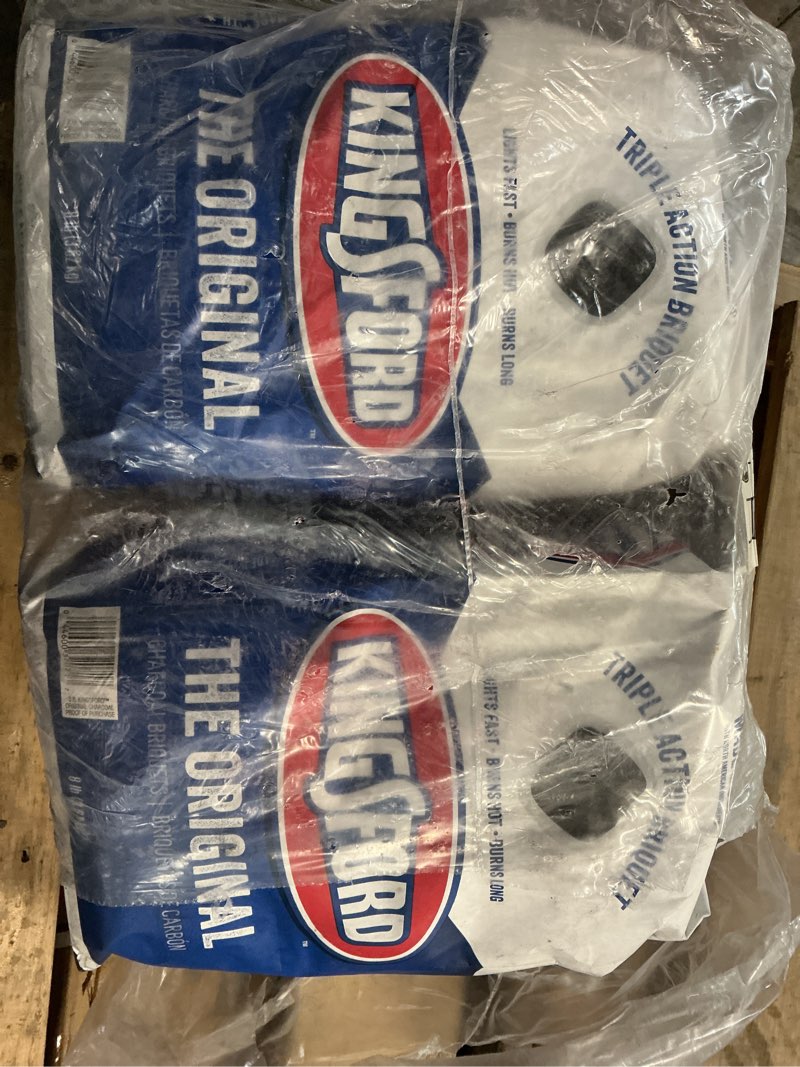 Condition photo showing Good Condition for kingsford all natural original charcoal briquettes 8 lb(pack of 4)
