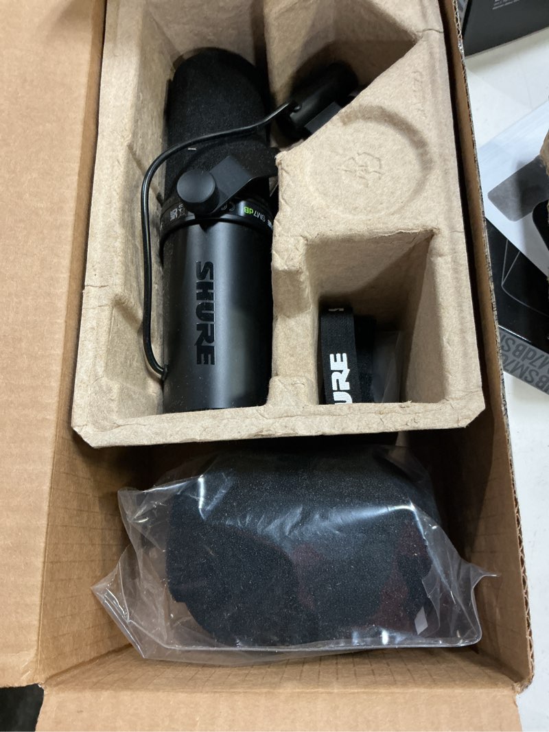 Condition photo showing Good Condition for shure - sm7db wired cardioid dynamic microphone with built-in preamp