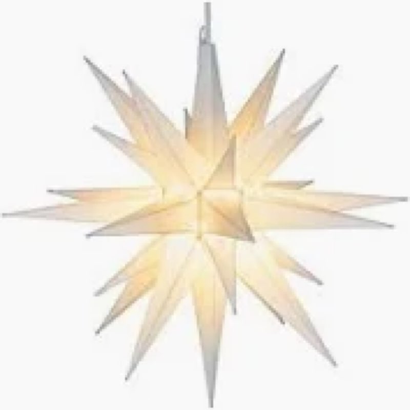 3-FT MORAVIAN STAR WITH LIGHT EFFECTS ESTRELLA MORAVIA DE 0.91 M CON EFECTOS DE LUZ
