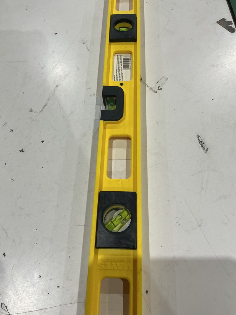 Condition photo showing Good Condition for stanley fatmax 48 in. box-beam level model 43-548