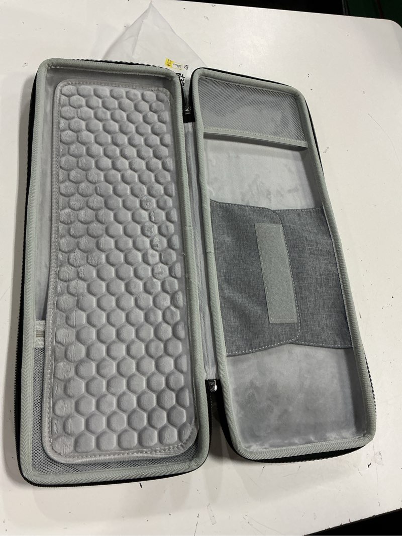 Condition photo showing Good Condition for geekria tkl keyboard and mouse combo hard shell case, compatible with logitech g915 tkl+g502 mouse, razer huntsman v3 pro tkl, travel carrying bag for 87 key computer keyboard (dark gray)
