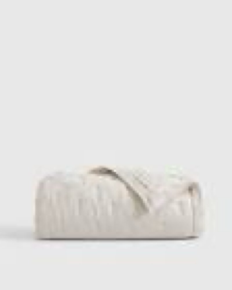 european linen toddler dream quilt, one size, white