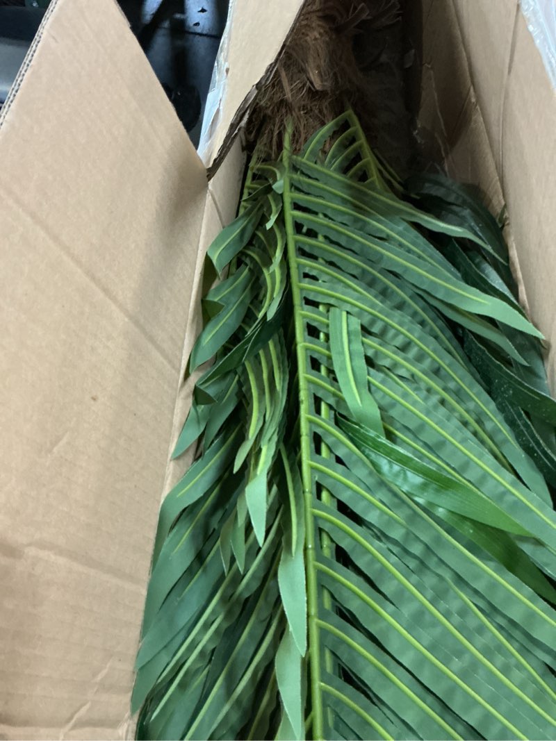 Condition photo showing Good Condition for Erimda  72” artifical phoenix palm tree with cocount fruit