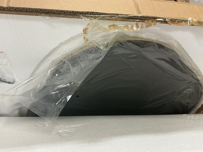 Condition photo showing New/Like New for PERFNIQUE Irregular Wall Mirror Asymmetrical Mirror, 40''x26'' Gold Mirror for Bathroom Bedroom Livi