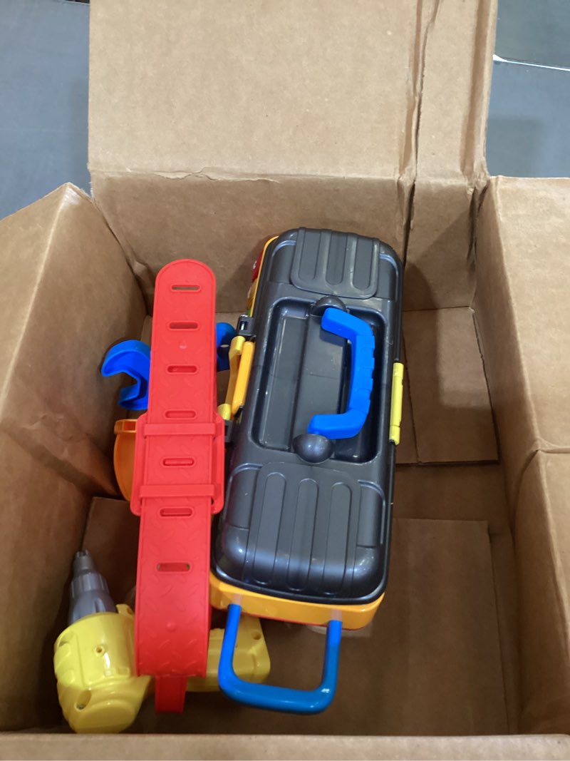 Condition photo showing As Is for vtech drill and learn toolbox pro
