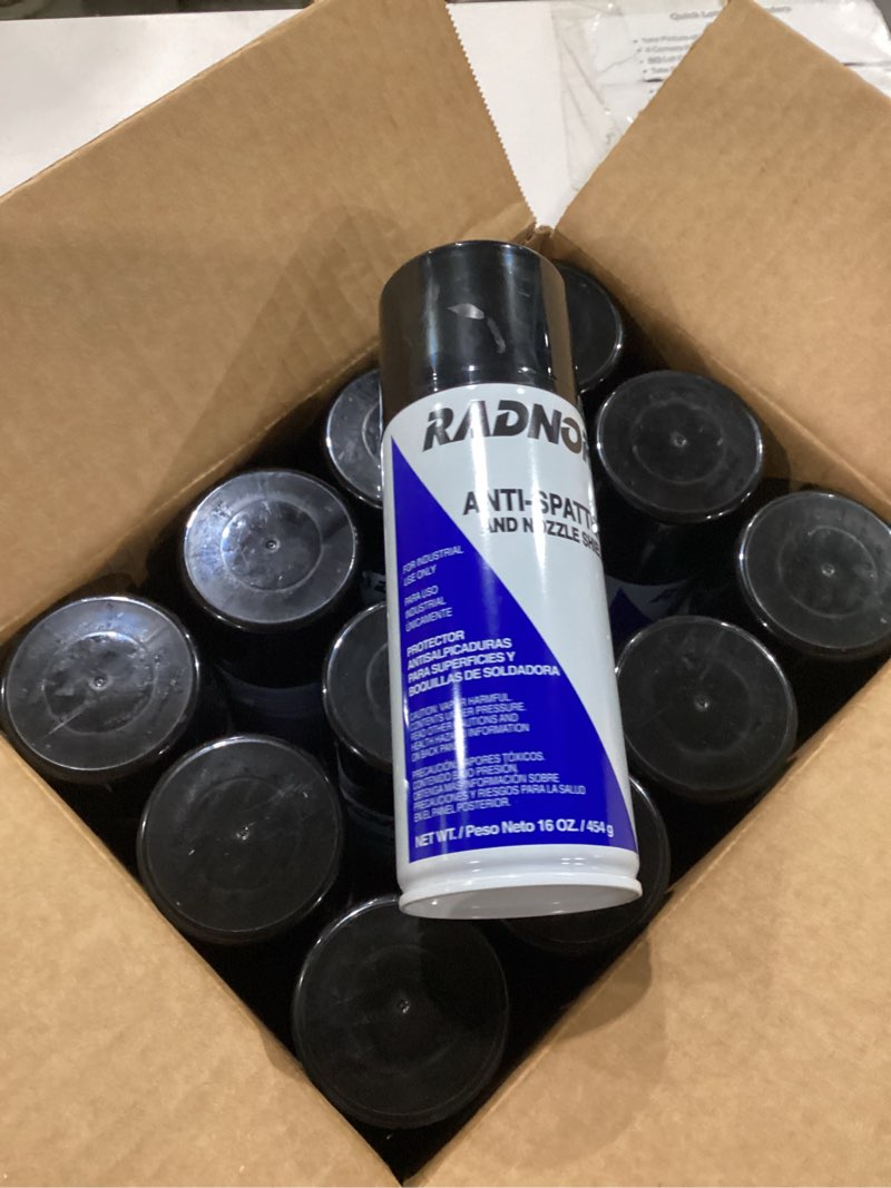Condition photo showing Good Condition for ounce aerosol can solvent based anti spatter [set of 12]