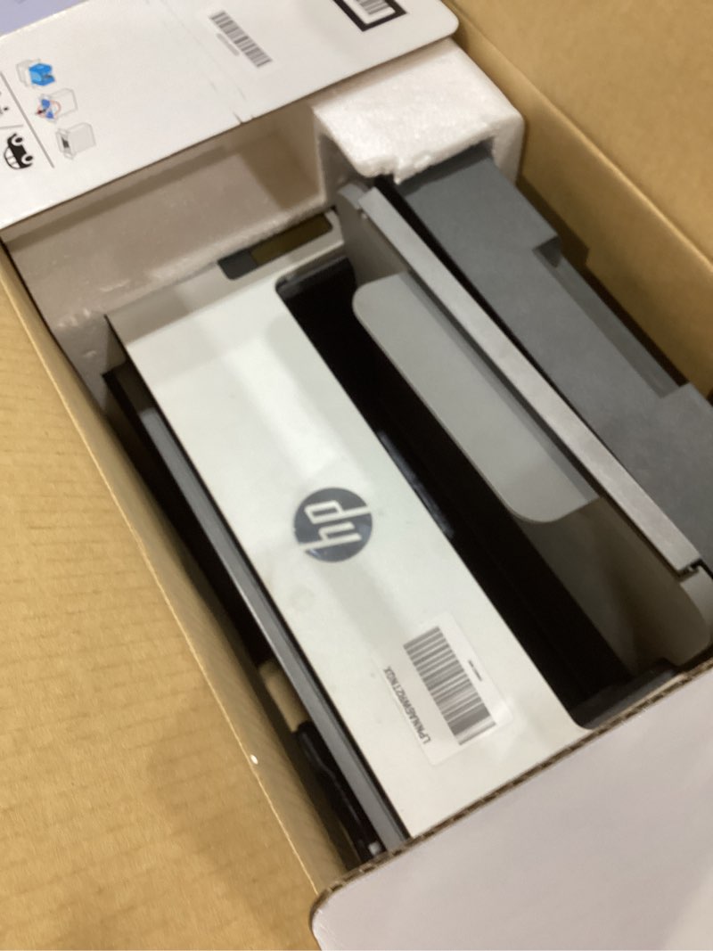Condition photo showing As Is for hp smart tank 6001 wireless all-in-one ink tank printer, scanner, copier with 2 years of ink included, best-for-home, cartridge-free refillable, ai-enabled (2h0b9a)