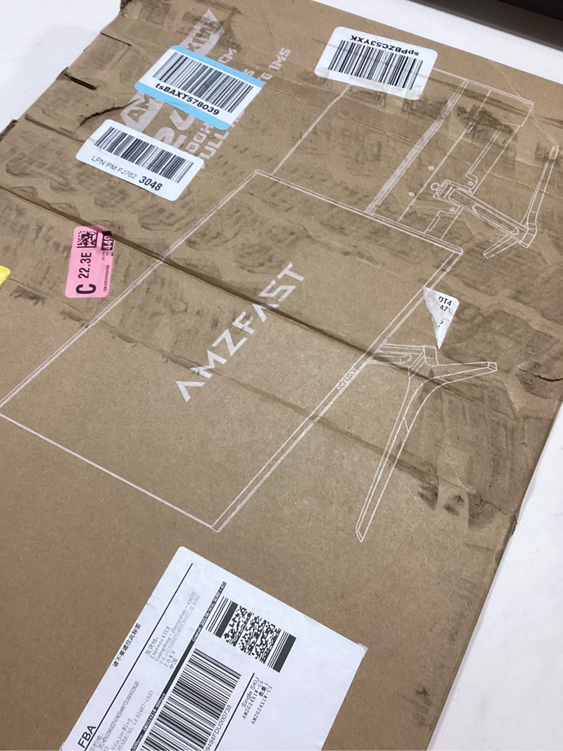 Condition photo showing New/Like New for Amzfast 24 Inch Gaming Monitor 200Hz FHD 1080p Fast IPS Computer Monitor, 110% sRGB 1ms HDR Support Adaptive Sync, Eye Care VESA Mount HDMI 2.0 | Display Port 1.4 White Monitor, G24X1W 24 Inch IPS/200Hz/FHD White