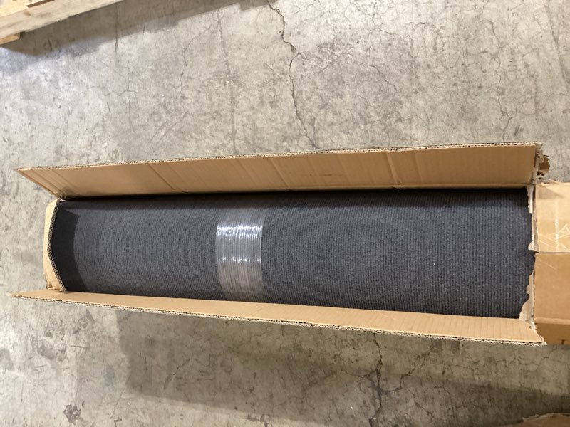 Condition photo showing New/Like New for Grefinity Marine Carpet,6 FT x 18 FT Smoke Gray Indoor Outdoor Carpet 0.2" Thick Boat Carpet with Water-Proof TPE Backing, Non-Slide Outdoor Marine Carpet Roll for Home, Patio, Porch, Deck Smoke Gray 6 FT x 18 FT