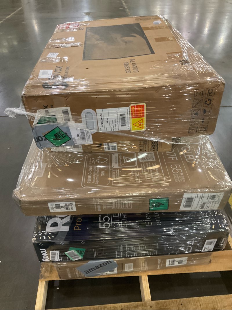 Gm pallet, 6 tv’s damaged