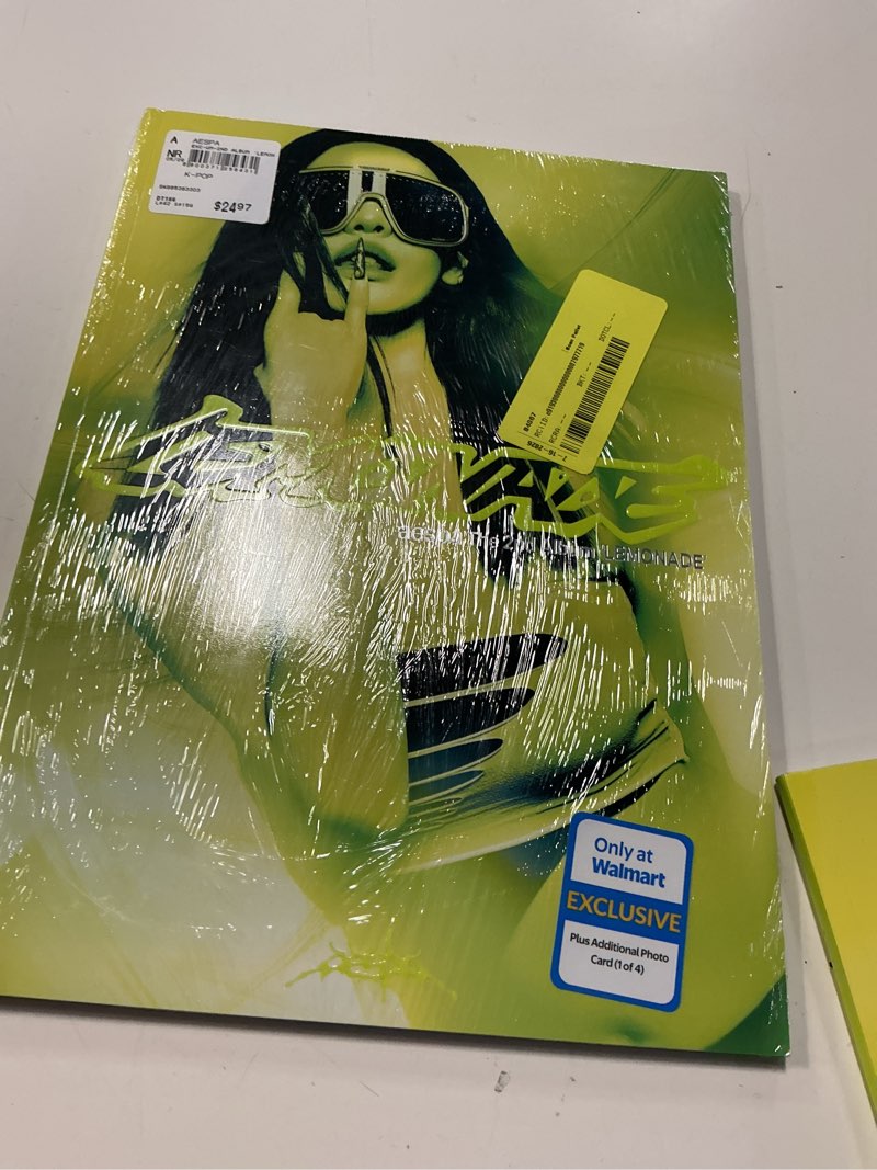 Condition photo showing Good Condition for aespa-the 2nd album ‘lemonade’ (acid ver.) (walmart exclusive) - cd