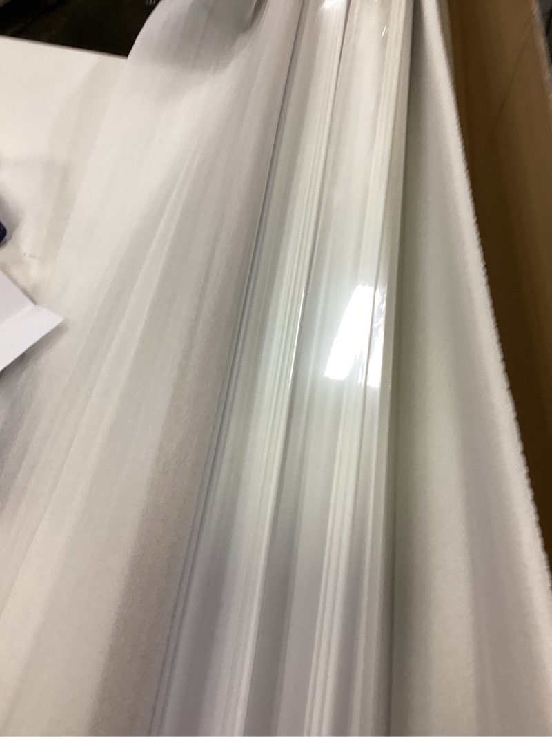 Condition photo showing New/Like New for STICKGOO Ceiling Crown Molding Trim 10-Pack, High Impact Polystyrene Decorative Ceiling Molding Bars, 40 Ft in Total Length -Installed with Glue, White (Adhesive not Included) White-W2