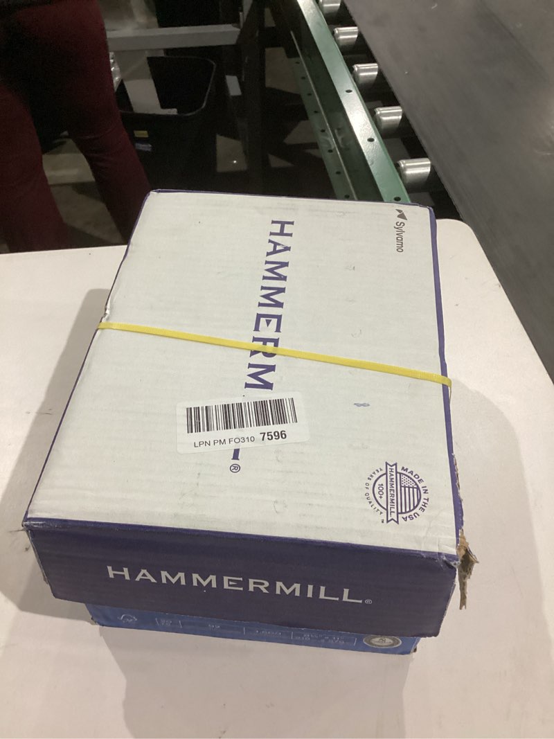 Condition photo showing New/Like New for Hammermill Printer Paper, 20 Lb Copy Paper, 8.5 x 11 - 3 Ream (1,500 Sheets) - 92 Bright, Made in the USA, 500 Count (pack of 3) 3 Ream |8.5x11 |1500 Sheets Letter (8.5 x 11)