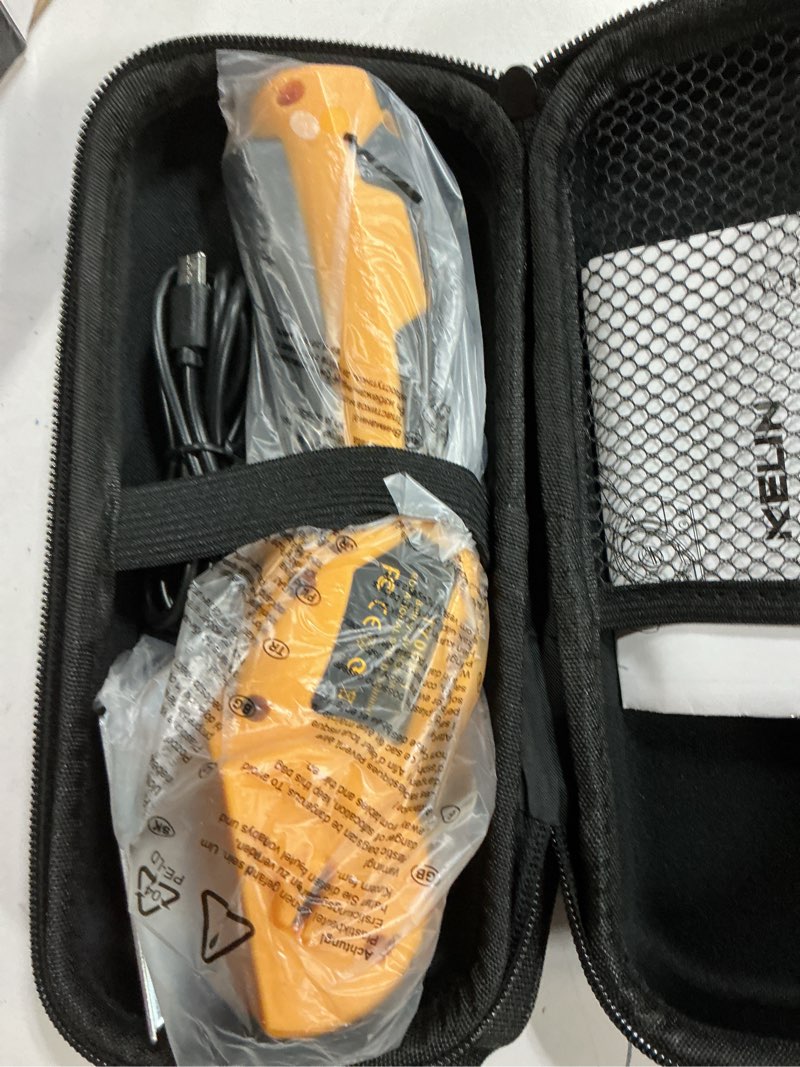 Condition photo showing Good Condition for Cordless Electric Scissors, 3000mAh Rechargeable Rotary Cardboard Cutter with 4 Blades, Safety Lock & LED Light, Storage Box, 300RPM, Electric Box Cutter for Fabric Carpet Carton Plastic Leather Cloth High-carbon Steel Blades Version