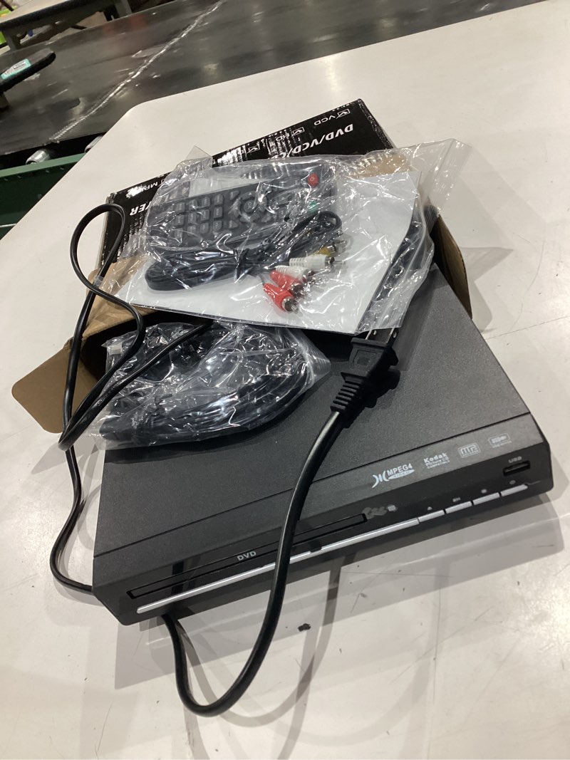 Condition photo showing Good Condition for dvd players for tv with hdmi,plays all regions and formats,cd player for home,support 1080p video/cd/dvd/vcd/jpeg/usb, remote, hdmi and rca cables included standard
