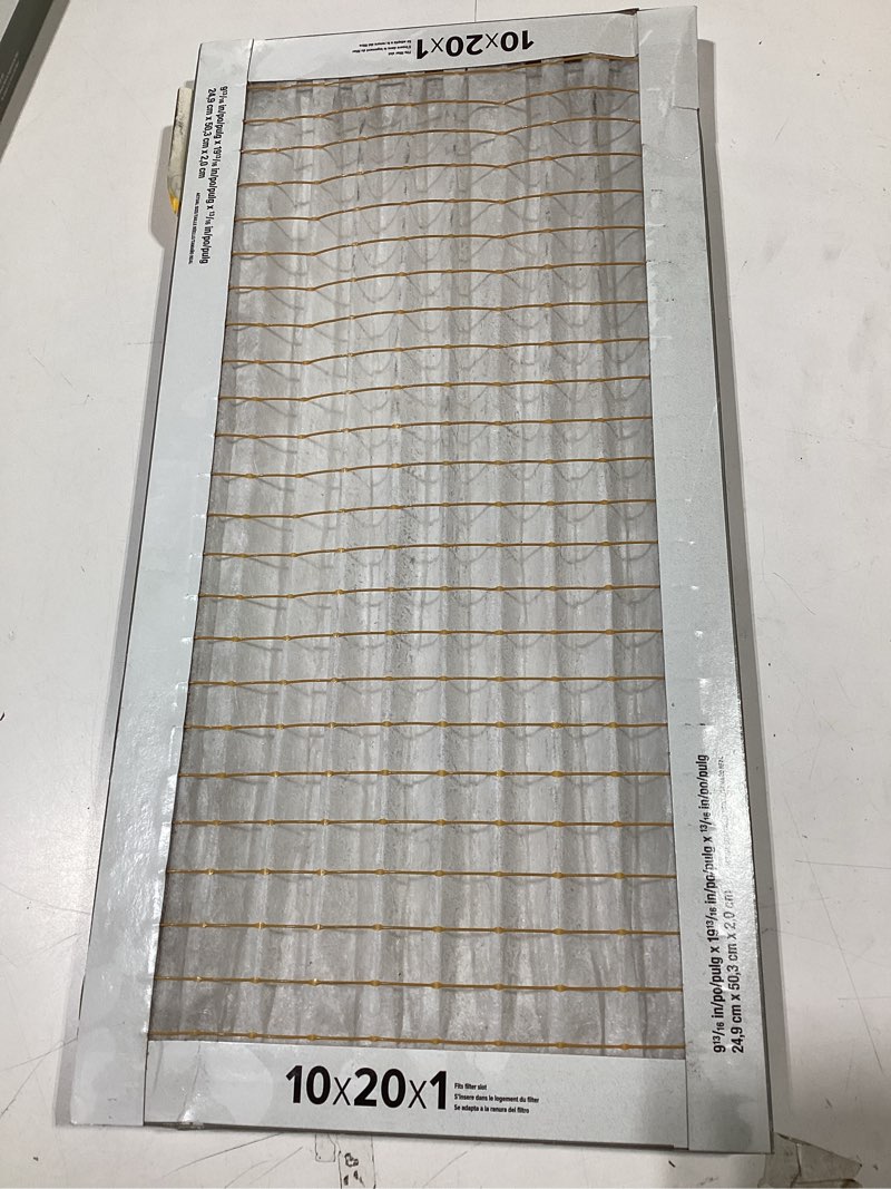 Condition photo showing New/Like New for Filtrete 10 x 20 x 1 MERV 13 1900 MPR Premium Allergen, Bacteria and Virus Electrostatic pleated