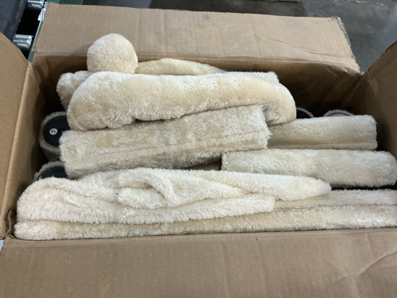Condition photo showing Good Condition for sweetcrispy 44 inch cat tree tower, cat climbing tower with natural sisal scratching posts, hammock, pet condo for indoor cats and kittens play, beige beige 44 in
