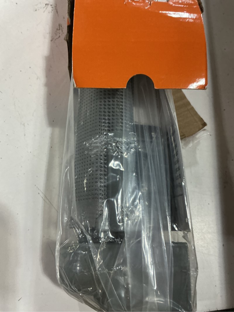 Condition photo showing New/Like New for aourmkoop retractable baby gate,mesh baby gate or mesh dog gate,33" tall,extends up to 55" wide,child safety gate for doorways, stairs, hallways, indoor/outdoor?grey,33"x55"
