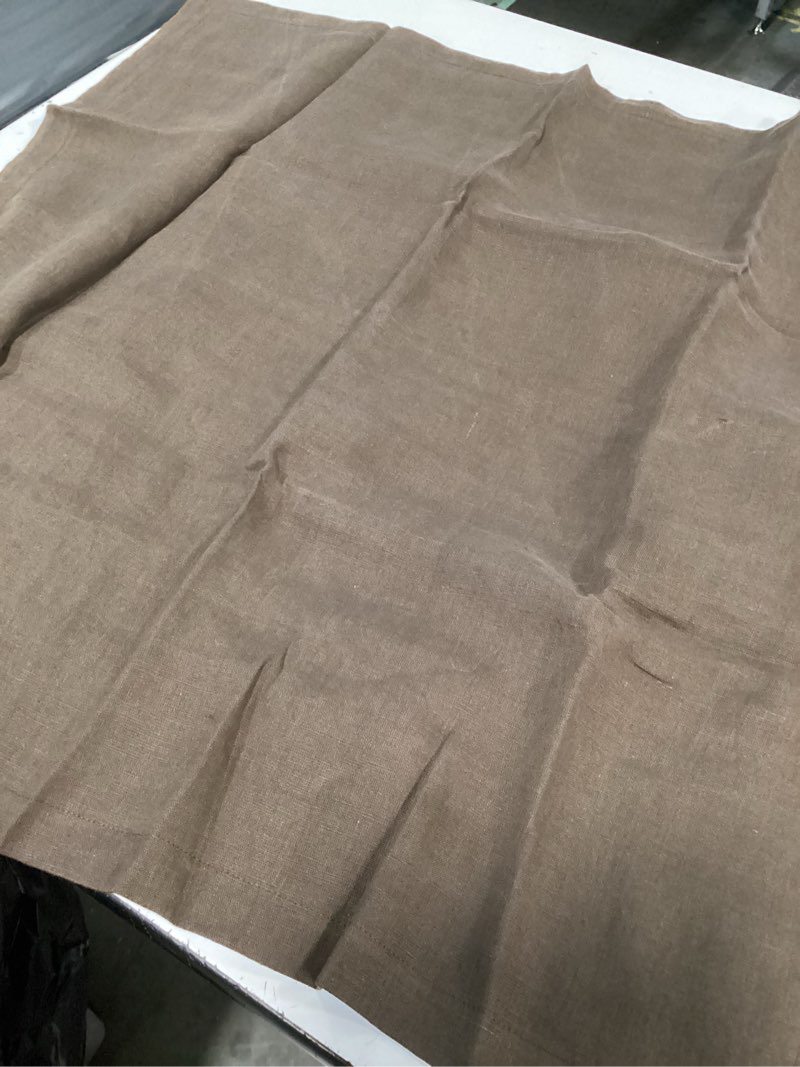Condition photo showing Good Condition for european linen euro sham brown