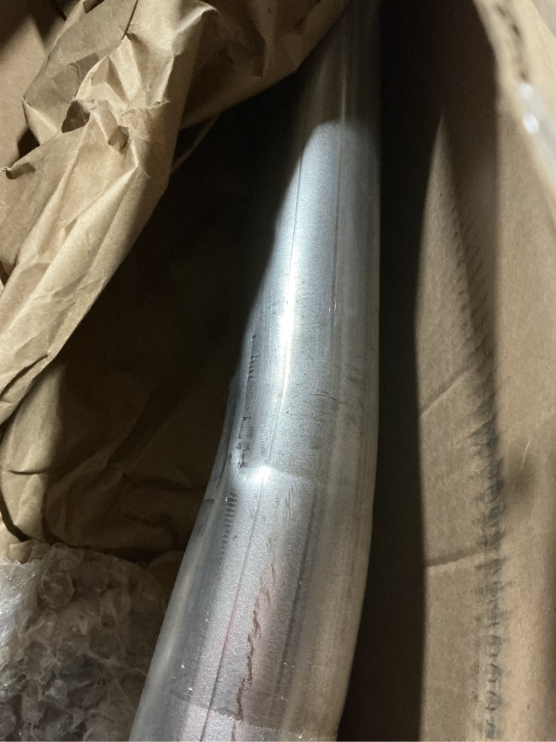 Condition photo showing As Is for walker 53141 exhaust pipe 2" outlet (od) for chevrolet k1500 suburban