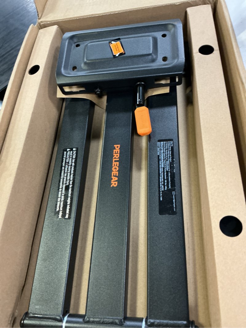 Condition photo showing Good Condition for perlegear corner tv wall mount long arm tv mount bracket for 37-75 inch tvs-full motion wall mount with 32.37” extension & swivel articulating arm & tilt, max vesa 600x400mm, holds up to 100 lbs fits 37-75'' tvs / max 600x400mm