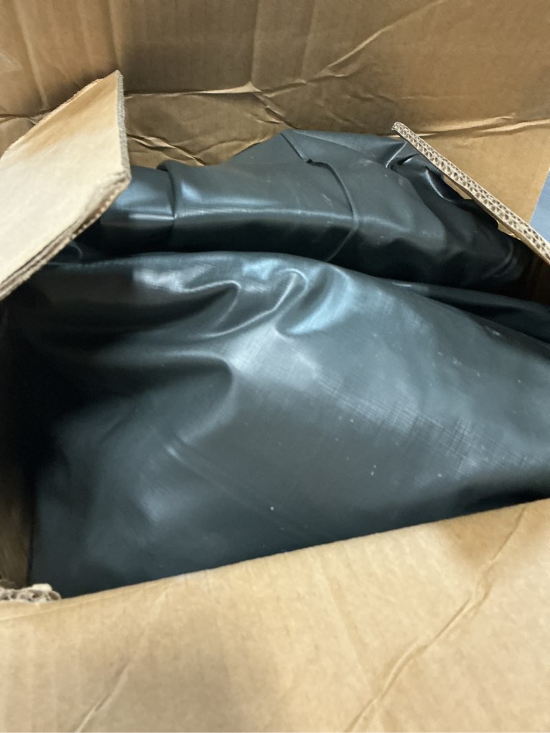 Condition photo showing As Is for sleeplux durable inflatable air mattress with built-in pump, pillow and usb charger, 22" tall queen queen 22"