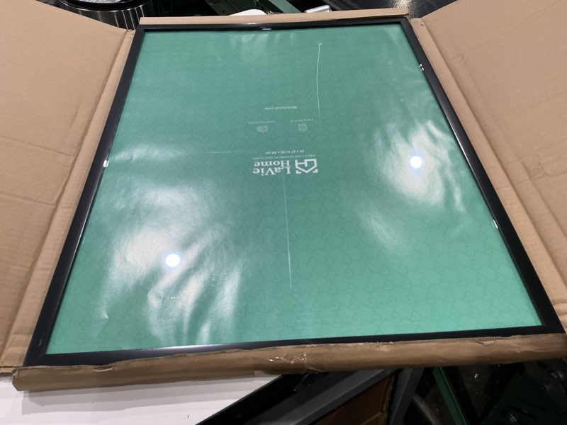 Condition photo showing Good Condition for lavie home 20x27 picture frame for wall display, 20x27 black picture frame with hd plexiglas, 20 x 27 poster frame 1 pack, display frame for vertical or horizontal, classic collection