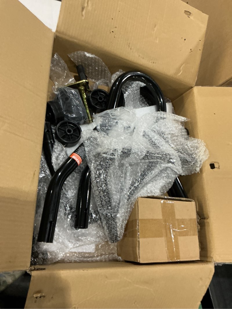 Condition photo showing As Is for vevor motorcycle stand lift 850lbs front rear combo stand lift stand front wheel fork stand rear u+l fork swingarm spool stand compatible with most yamaha honda kawasaki suzuki motorcycles black black 850lbs