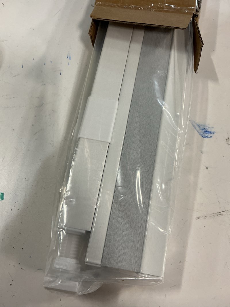 Condition photo showing New/Like New for Lazblinds Upgraded Top Down Bottom Up (TDBU) Honeycomb Blinds, No Drill No Tools Easy Install Cordless Cellular Shades for Windows 22" W x 48" H, White - Blackout Blackout - White 22"W x 48"H