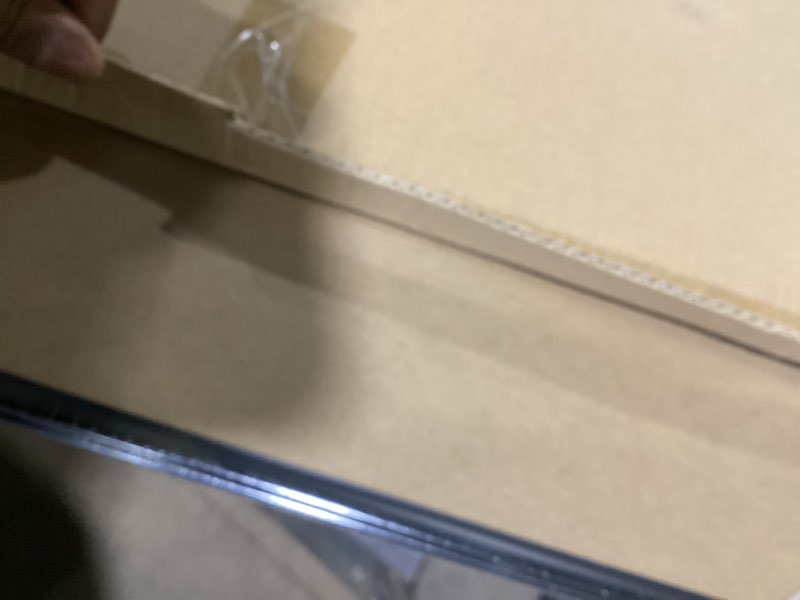 Condition photo showing As Is for upsimples 20x30 Picture Frame Black 3 Pack, Scratch-Proof Poster Frames 20 x 30 for Photo Gallery - Slide-In Strips, Horizontal or Vertical Wall Mounting Black 20x30