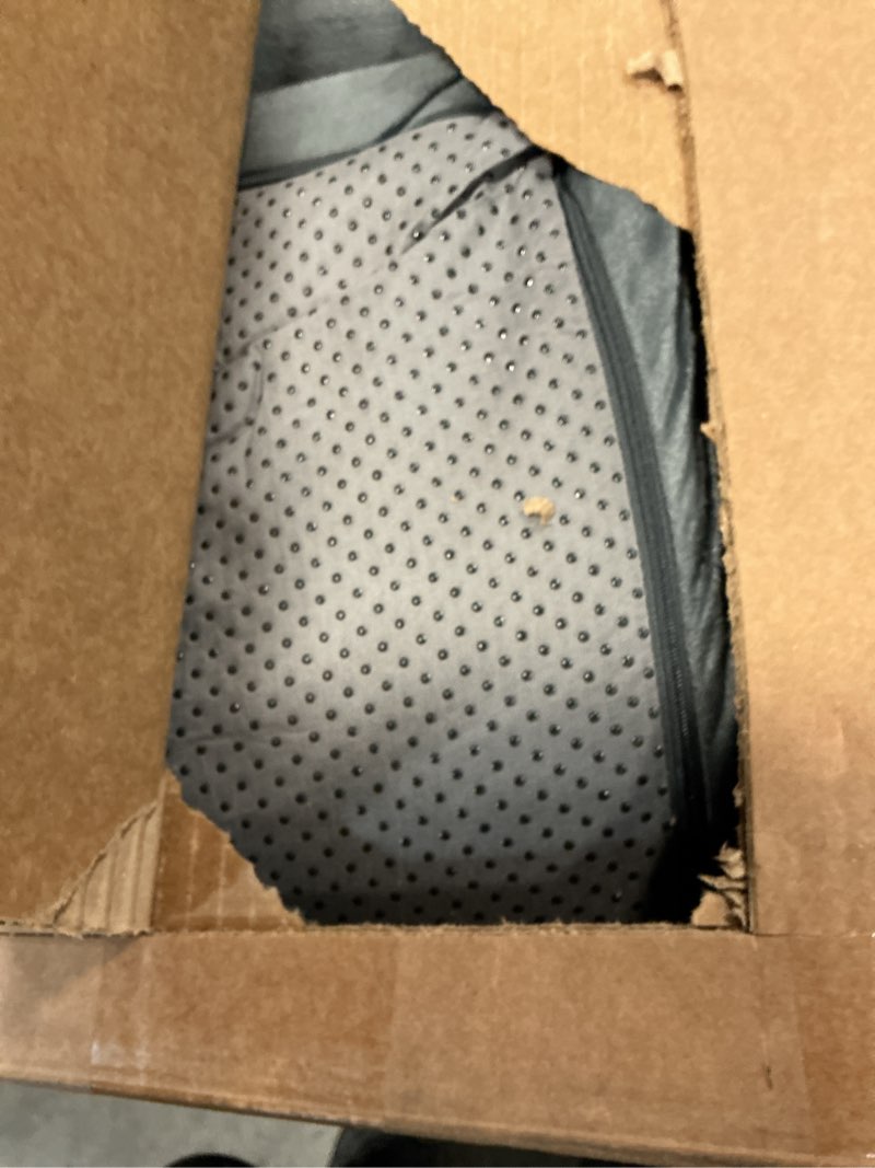 Condition photo showing As Is for HOMBYS Memory Foam Truck Bed Mattress for 6ft to 6.5ft, Foldable 2.5" Thickness Full Size Truck Bed, Pick Up Mattress for Tent Camping, Grey