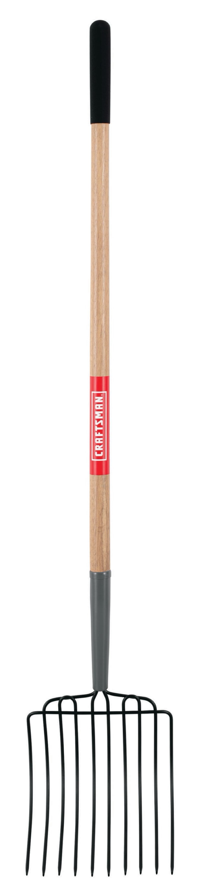 CRAFTSMAN 48.118-in L Wood Steel Bedding Fork in the Pitchforks