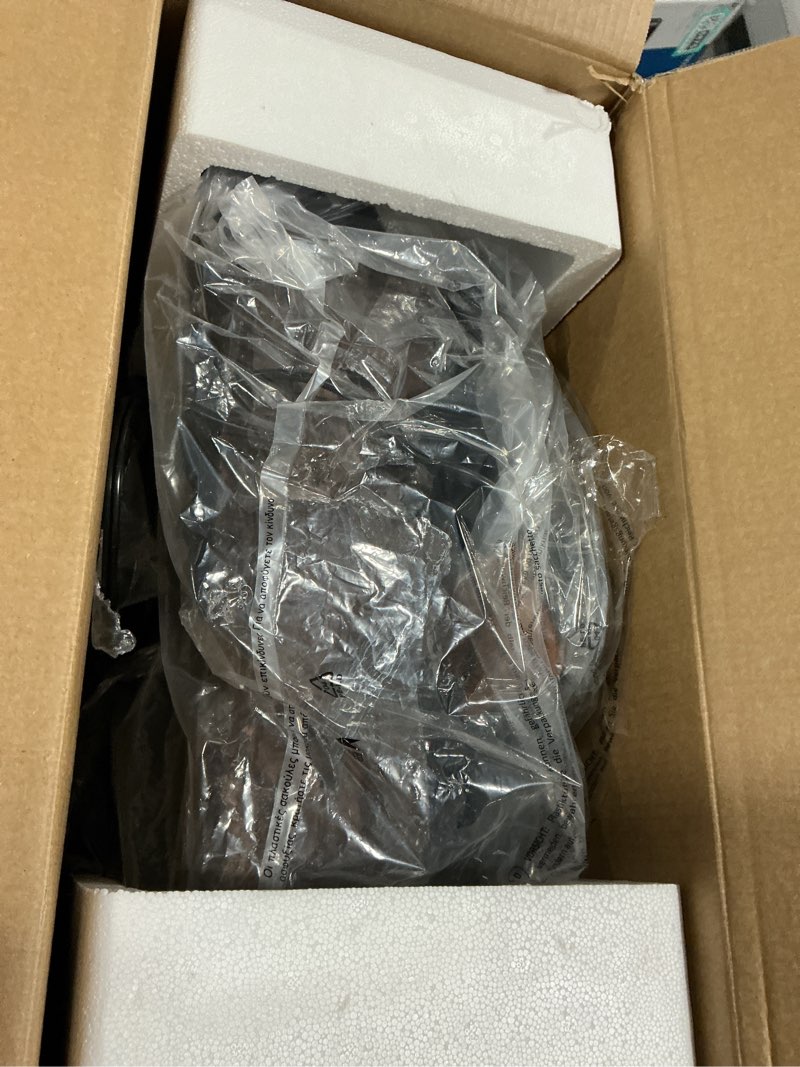 Condition photo showing Good Condition for Electric Fireplace Logs Inserts Heater with Infrared Remote Controller 5 Flame Brightness 24 H Timer Overheating Protection for Home and Office Decor Black