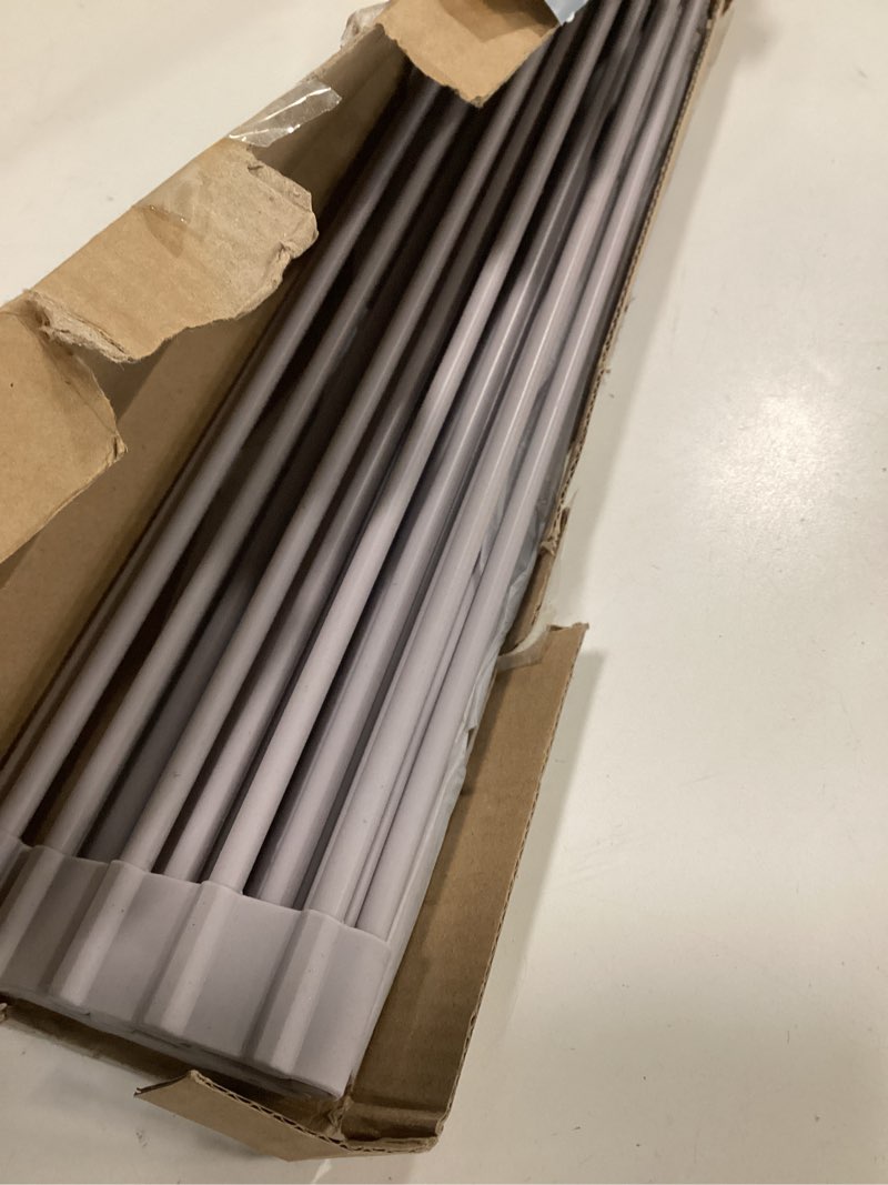 Condition photo showing New/Like New for Surpahs Over Sink Foldable Multipurpose Roll-Up Dish Drying Rack, Silicone Wrapped Stainless Steel, Warm Gray, 20.5" x 13.1"