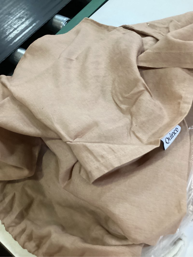 Condition photo showing Good Condition for european linen duvet cover set, full/queen, desert sunset