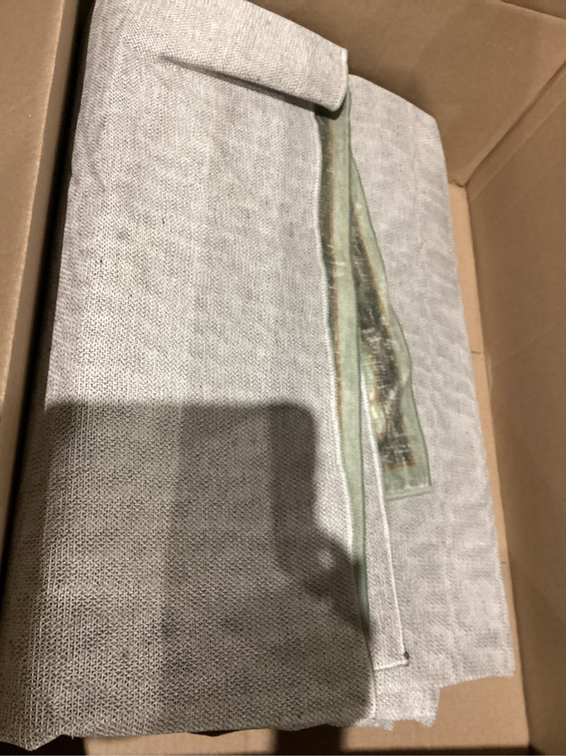 Condition photo showing Good Condition for Washable Floral Bird Rugs for Living Room - Sage Green 8x10 Area Rugs for Bedroom Under Bed, Dining Room Kitchen Table Rug for Under Table, Nature Botanical Decor, Stain Resistant Non-Slip 8' x 10' (Rectangular) Sage Green