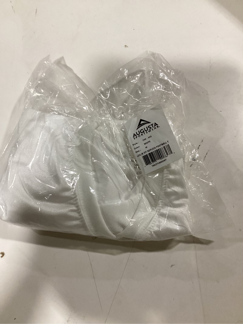 Condition photo showing New/Like New for Augusta Sportswear Womens Stadium Replica Football Jersey Medium White