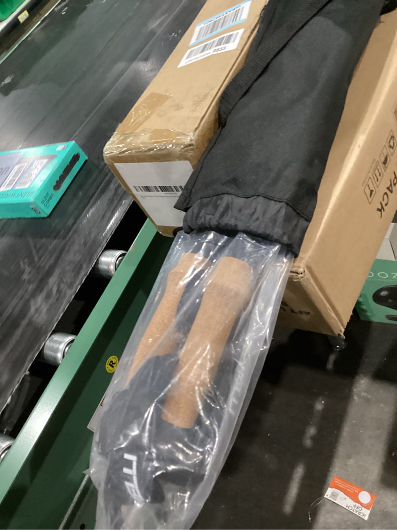 Condition photo showing Good Condition for Foxelli Trekking Poles – Lightweight Collapsible Aircraft Grade Aluminum Hiking Poles with Cork Grips Quick Locks & All-Terrain Accessories – Pair of 2 Black