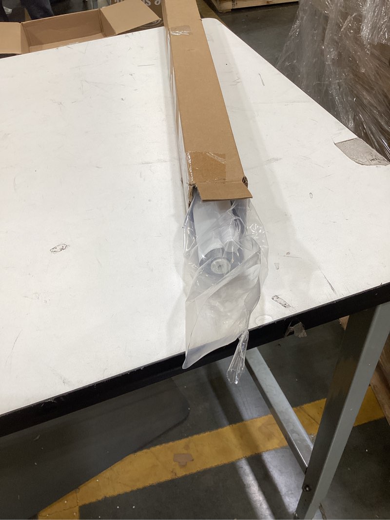 Condition photo showing Good Condition for levolor basics cordless fabric roller shade, easy to install blackout shades for windows, neutral white, fits up to 30” width and 72” length, home solution for any space or room decor 30"w x 72"h white 1