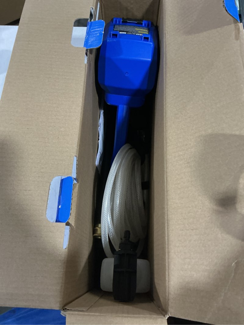 Condition photo showing Good Condition for kobalt 700-psi 0.8-gpm cold water battery outdoor power cleaner with 1 spray tips