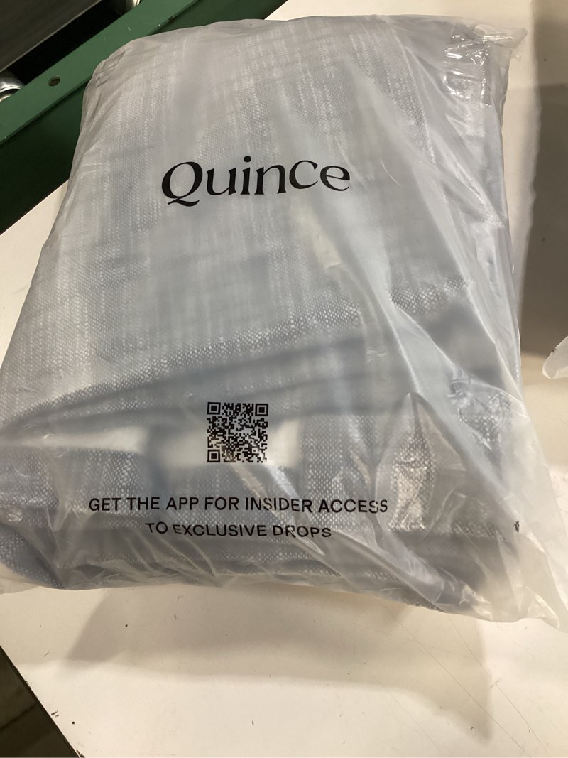 Condition photo showing Good Condition for quince linen   cotton slub of 1 panel curtain gray  48 in x 84 in