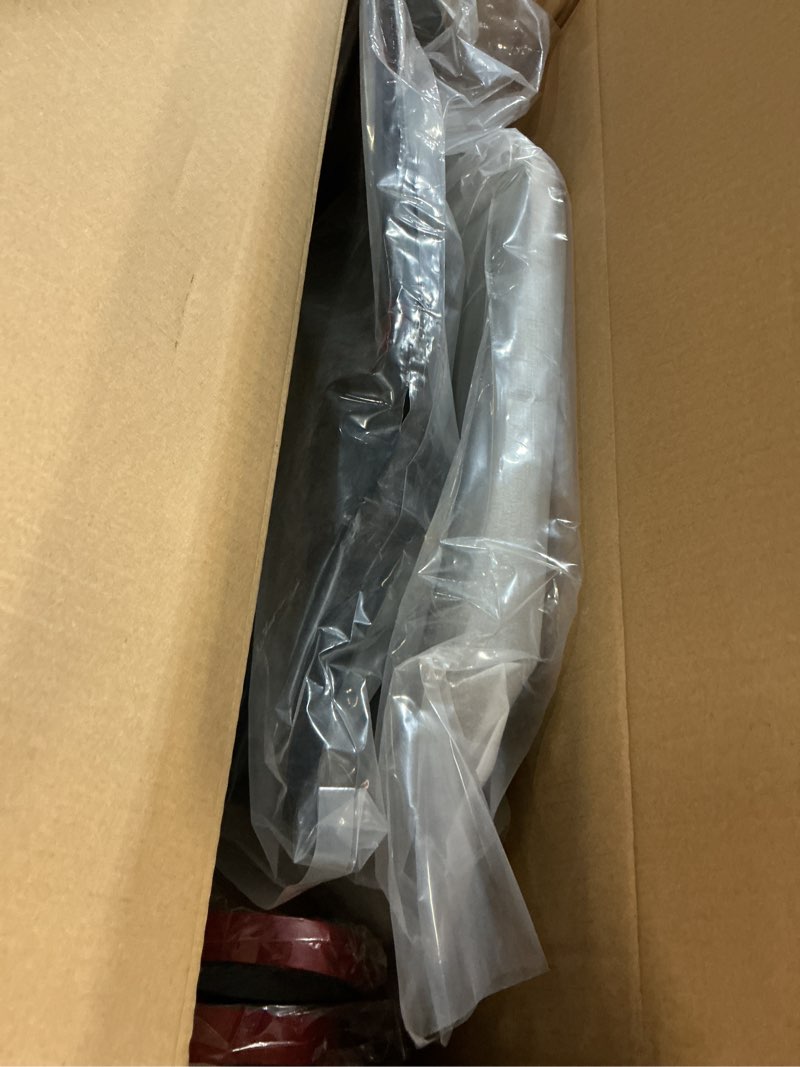 Condition photo showing New/Like New for rear bumper diffuser compatible with 2025-2026 tesla model y juniper, rear diffuser lip performance style shark fin splitter kit matte black