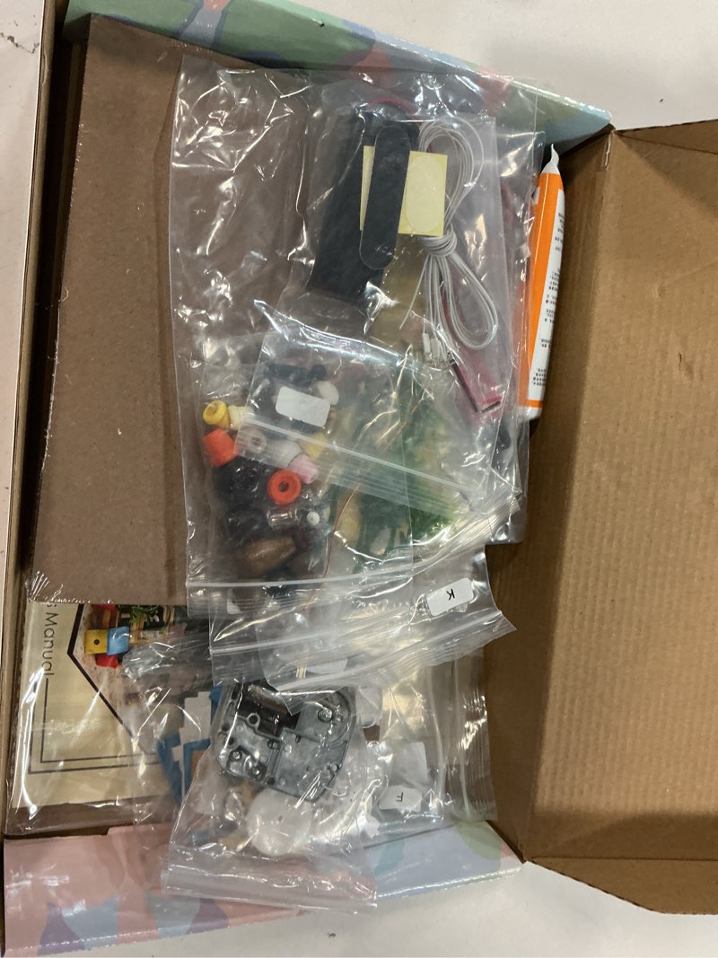 Condition photo showing Good Condition for Flever Dollhouse Miniature DIY House Kit Creative Room with Furniture for Romantic Valentine's Gift(Time of Coffee)